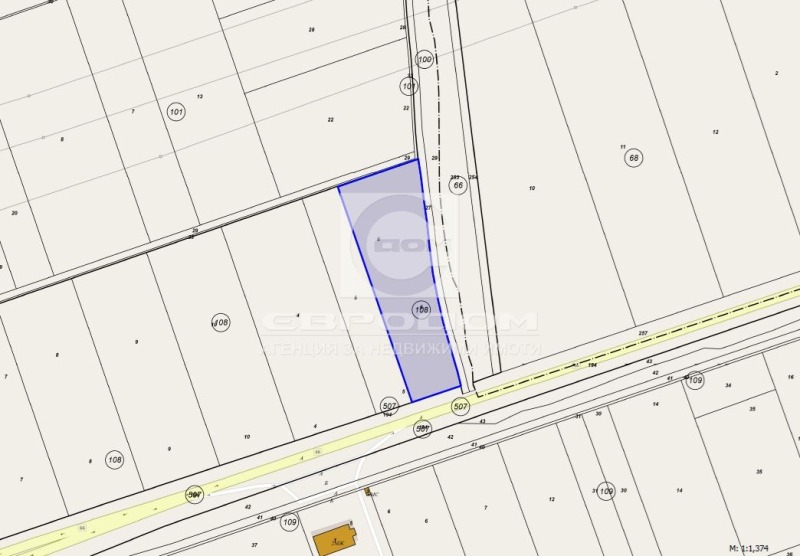 Продава ПАРЦЕЛ, с. Хрищени, област Стара Загора