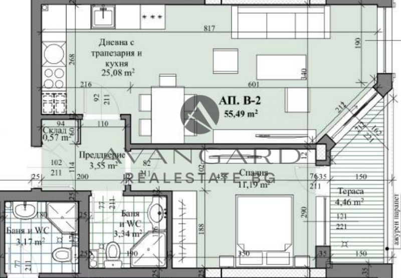 Продава 2-СТАЕН, гр. Пловдив, Христо Смирненски, снимка 3 - Aпартаменти - 49459534