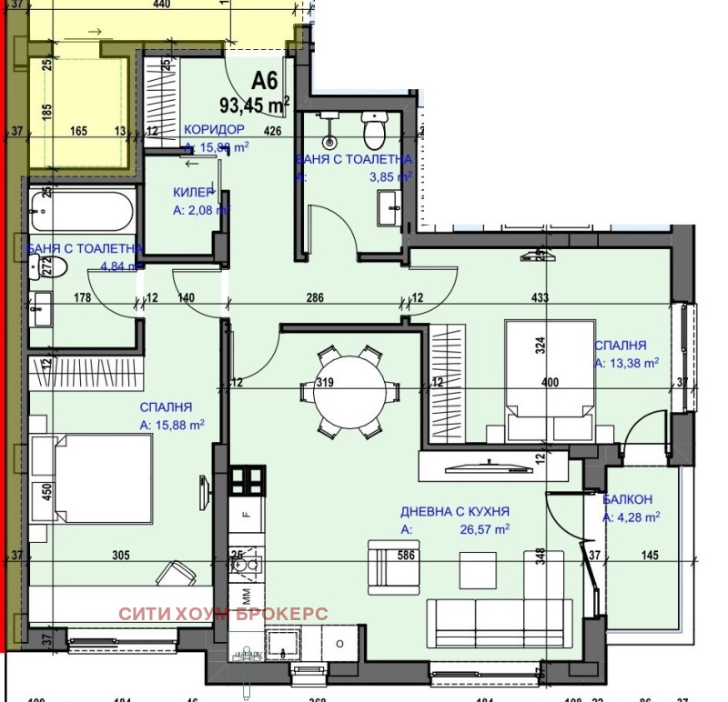 Продава 3-СТАЕН, гр. София, Овча купел