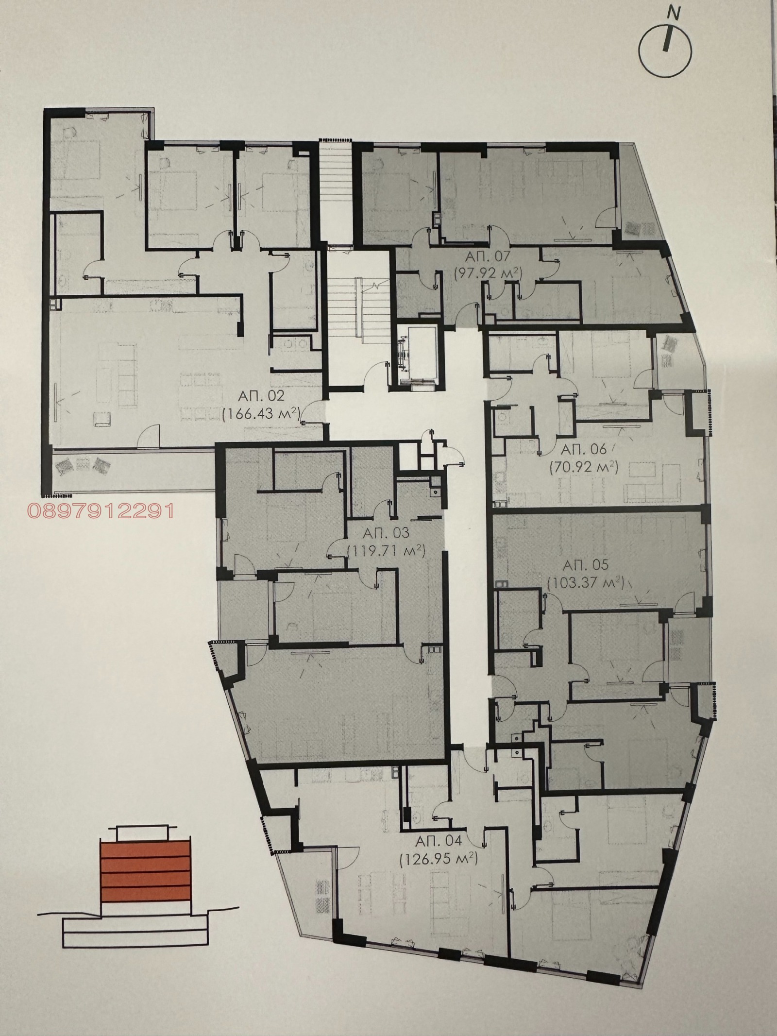 Продава 3-СТАЕН, гр. София, Кръстова вада, снимка 3 - Апартаменти - 54030353