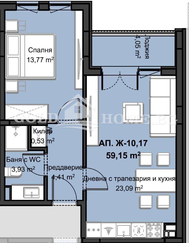 Продава 2-СТАЕН, гр. Пловдив, Христо Смирненски, снимка 2 - Апартаменти - 53457028