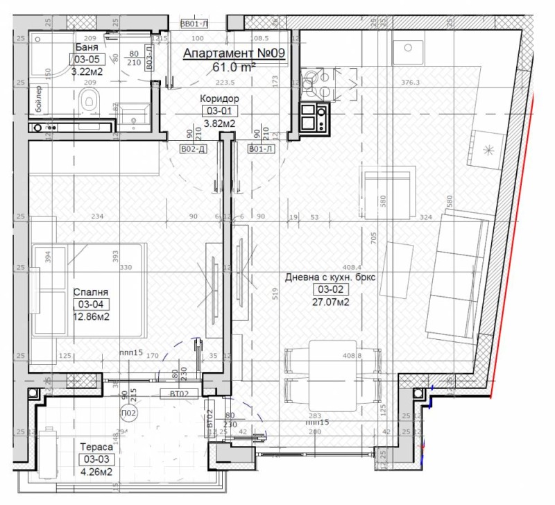 Продава 2-СТАЕН, гр. София, област София-град, снимка 2 - Апартаменти - 53603238