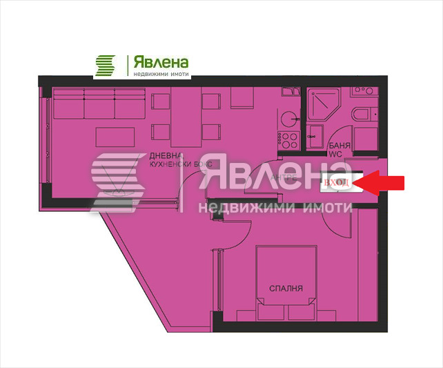 Продава 2-СТАЕН, гр. Поморие, област Бургас, снимка 2 - Апартаменти - 55105940