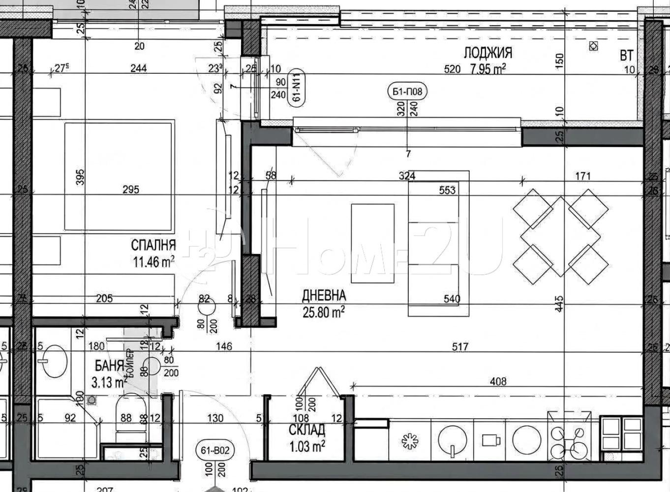 Продава 2-СТАЕН, гр. Варна, Левски 1, снимка 11 - Апартаменти - 56253080