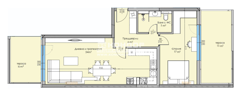 Продава  2-стаен град Пловдив , Кършияка , 118 кв.м | 56558486 - изображение [3]