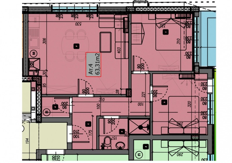 Продава 3-СТАЕН, гр. Варна, Виница, снимка 2 - Aпартаменти - 49299545