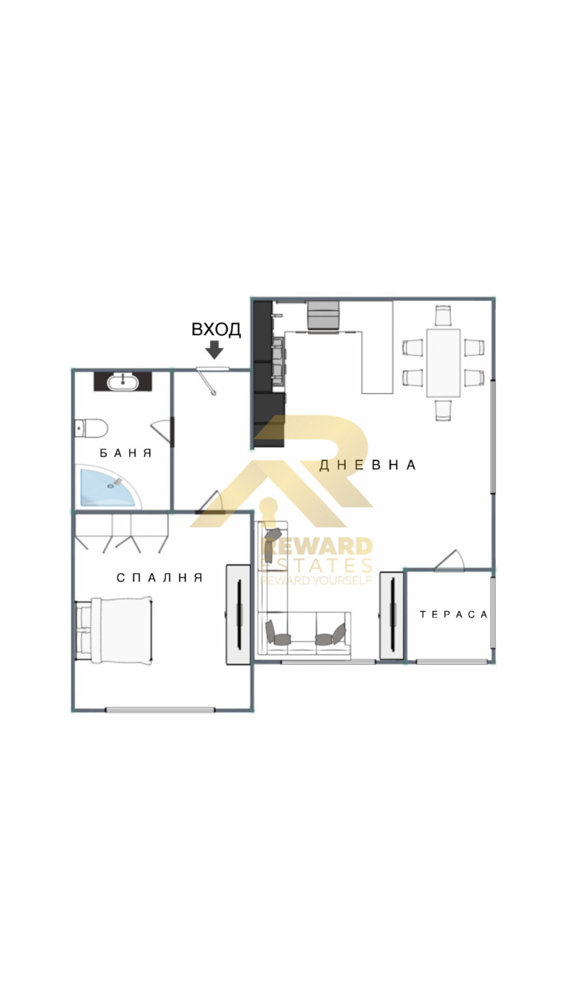 Продава  2-стаен град София , Малинова долина , 83 кв.м | 34422313 - изображение [9]
