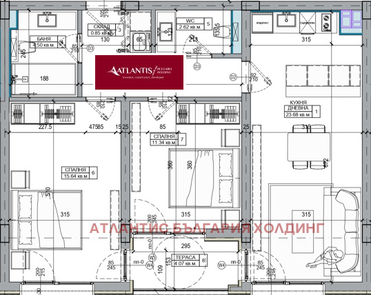 Продава 3-СТАЕН, гр. София, Люлин 6, снимка 15 - Апартаменти - 53961869