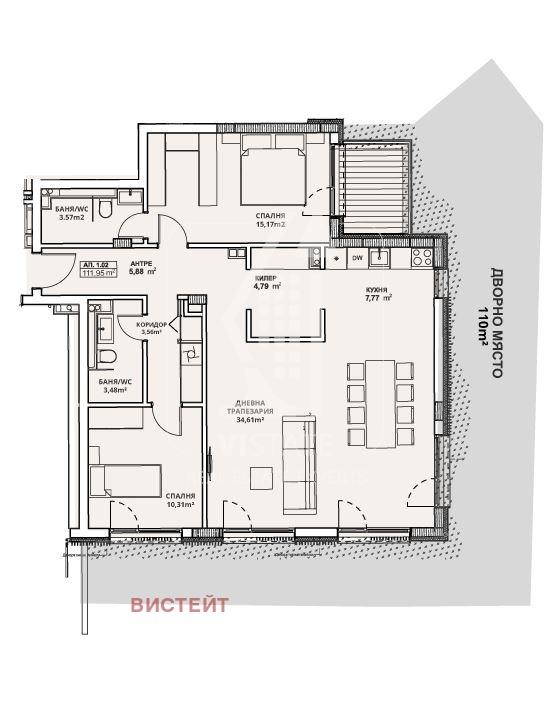 Продава 3-СТАЕН, гр. София, Павлово, снимка 11 - Aпартаменти - 48520004