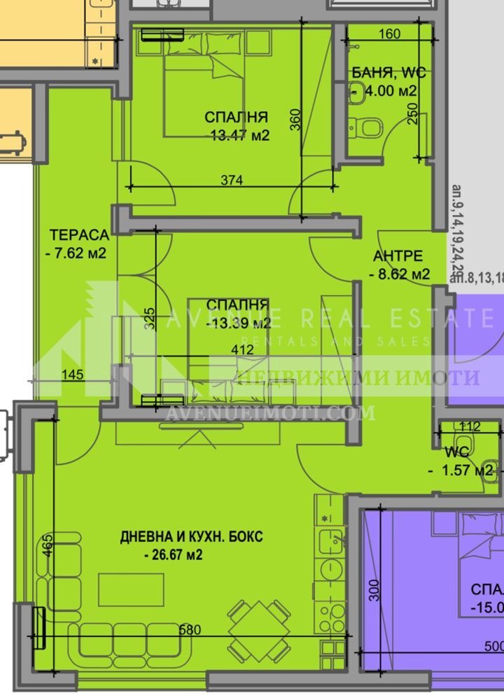 Продава 3-СТАЕН, гр. Пловдив, Кючук Париж, снимка 2 - Апартаменти - 54500866