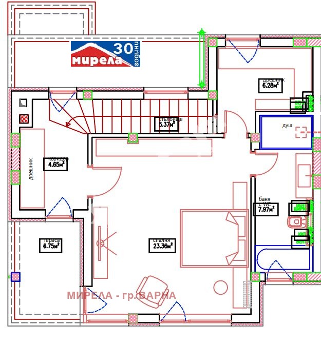 Продава КЪЩА, гр. Варна, област Варна, снимка 11 - Къщи - 53353240