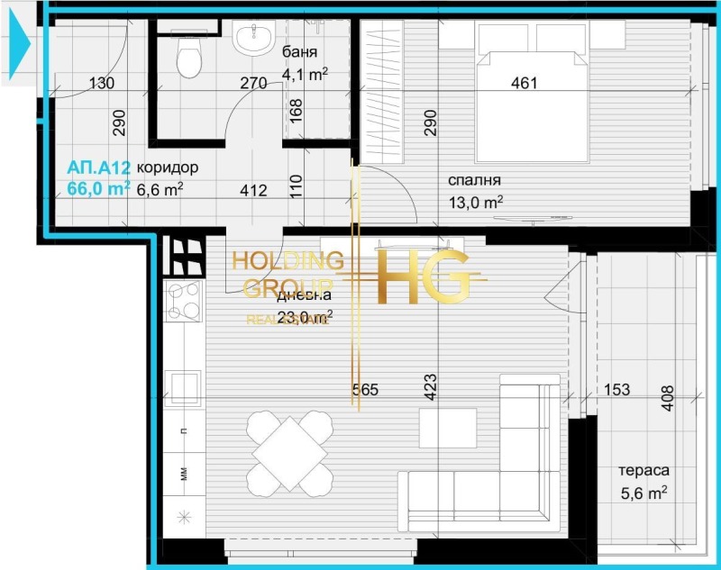 Продава 2-СТАЕН, гр. Варна, Аспарухово, снимка 2 - Aпартаменти - 48389036