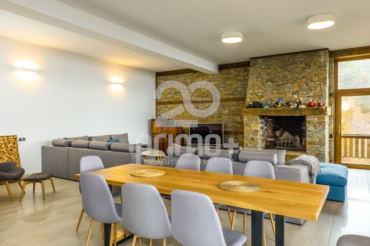 Продава КЪЩА, с. Лещен, област Благоевград, снимка 2 - Къщи - 54063377