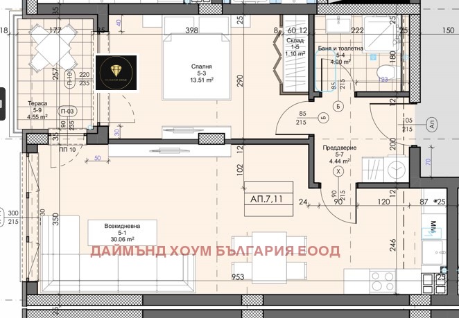 Продается  1 спальня область Пловдив , Асеновград , 77 кв.м | 15120625 - изображение [2]