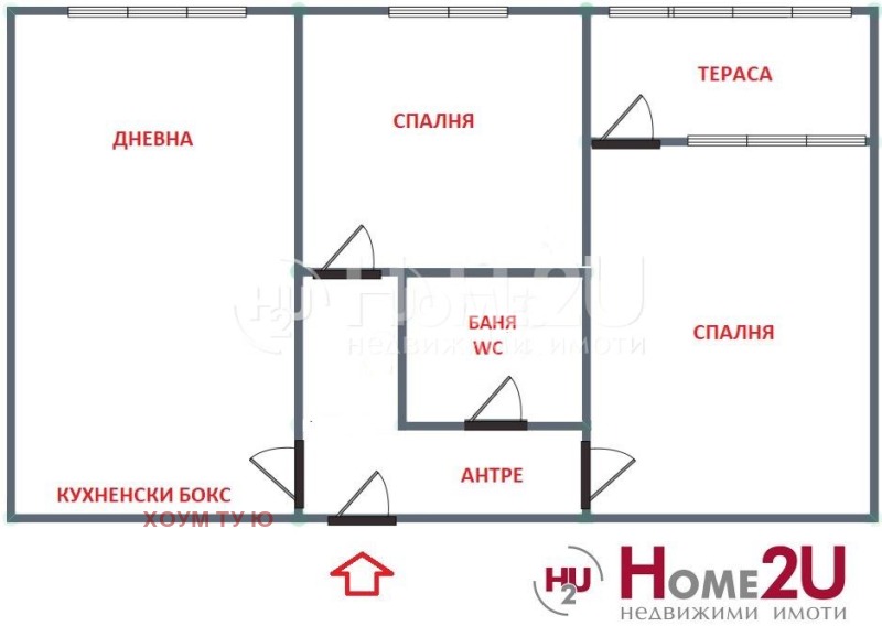 Продается  1 спальня София , Свобода , 61 кв.м | 19348110 - изображение [12]