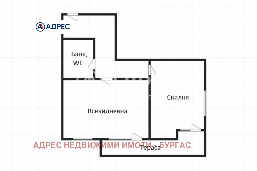 Продава 2-СТАЕН, гр. Бургас, Изгрев, снимка 4 - Апартаменти - 54029702