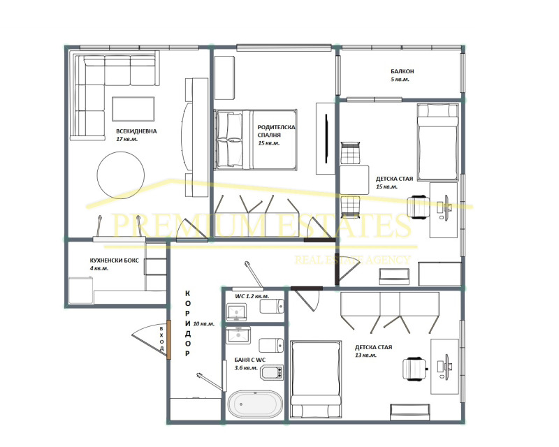 На продаж  2 спальні София , Дианабад , 103 кв.м | 35004520 - зображення [13]