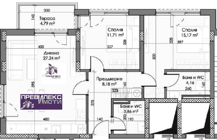 Продава  3-стаен град Пловдив , Каменица 2 , 105 кв.м | 68863405