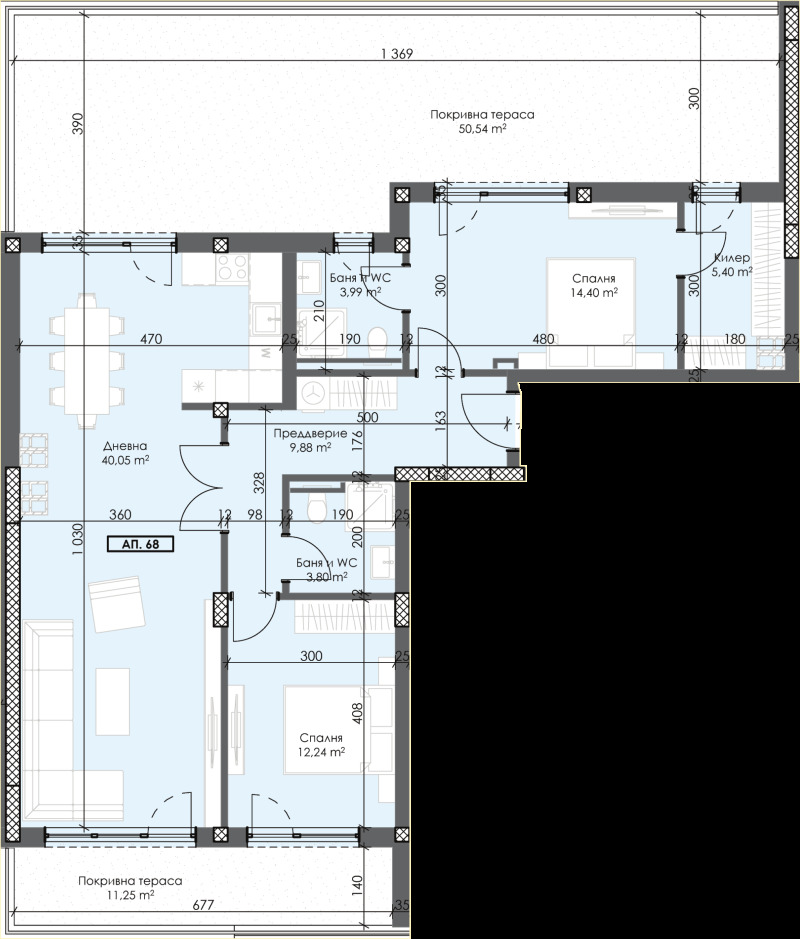 Продава  3-стаен град Пловдив , Тракия , 185 кв.м | 93905477 - изображение [2]