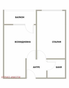 1 chambre Stoudentski grad, Sofia 1