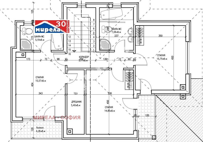 Продава КЪЩА, с. Гурмазово, област София област, снимка 2 - Къщи - 48782810