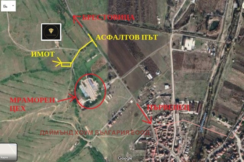 Till salu  Komplott region Plovdiv , Parvenec , 479 kvm | 40628216 - bild [6]