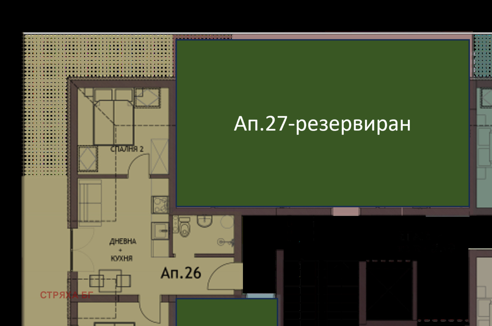 Продава 2-СТАЕН, гр. Созопол, област Бургас, снимка 2 - Апартаменти - 50485780