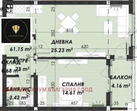 1 bedroom Ostromila, Plovdiv 3