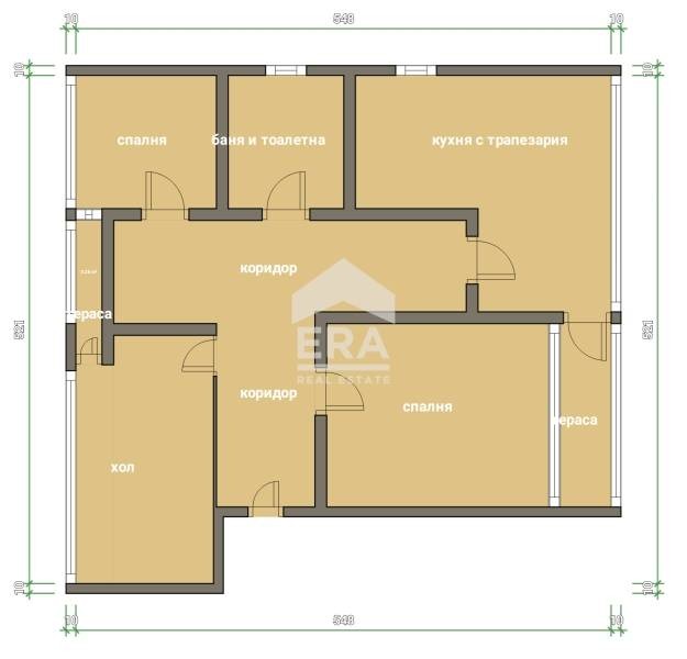 Продава 3-СТАЕН, гр. Силистра, Римска гробница, снимка 16 - Апартаменти - 53901336