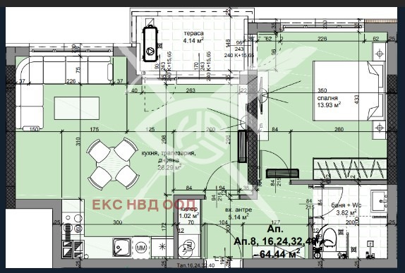 En venta  1 dormitorio Plovdiv , Kyuchuk Parizh , 75 metros cuadrados | 26897893