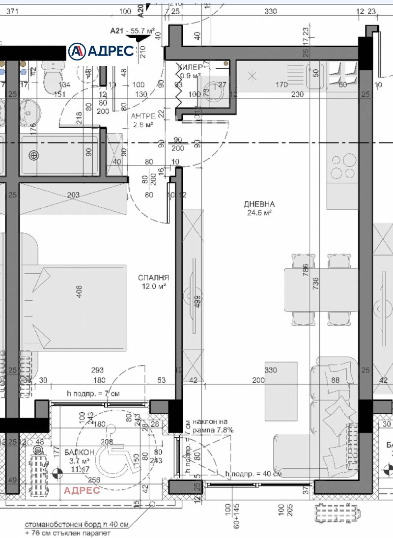 Продава 2-СТАЕН, гр. Варна, Владислав Варненчик 1, снимка 3 - Апартаменти - 52082278