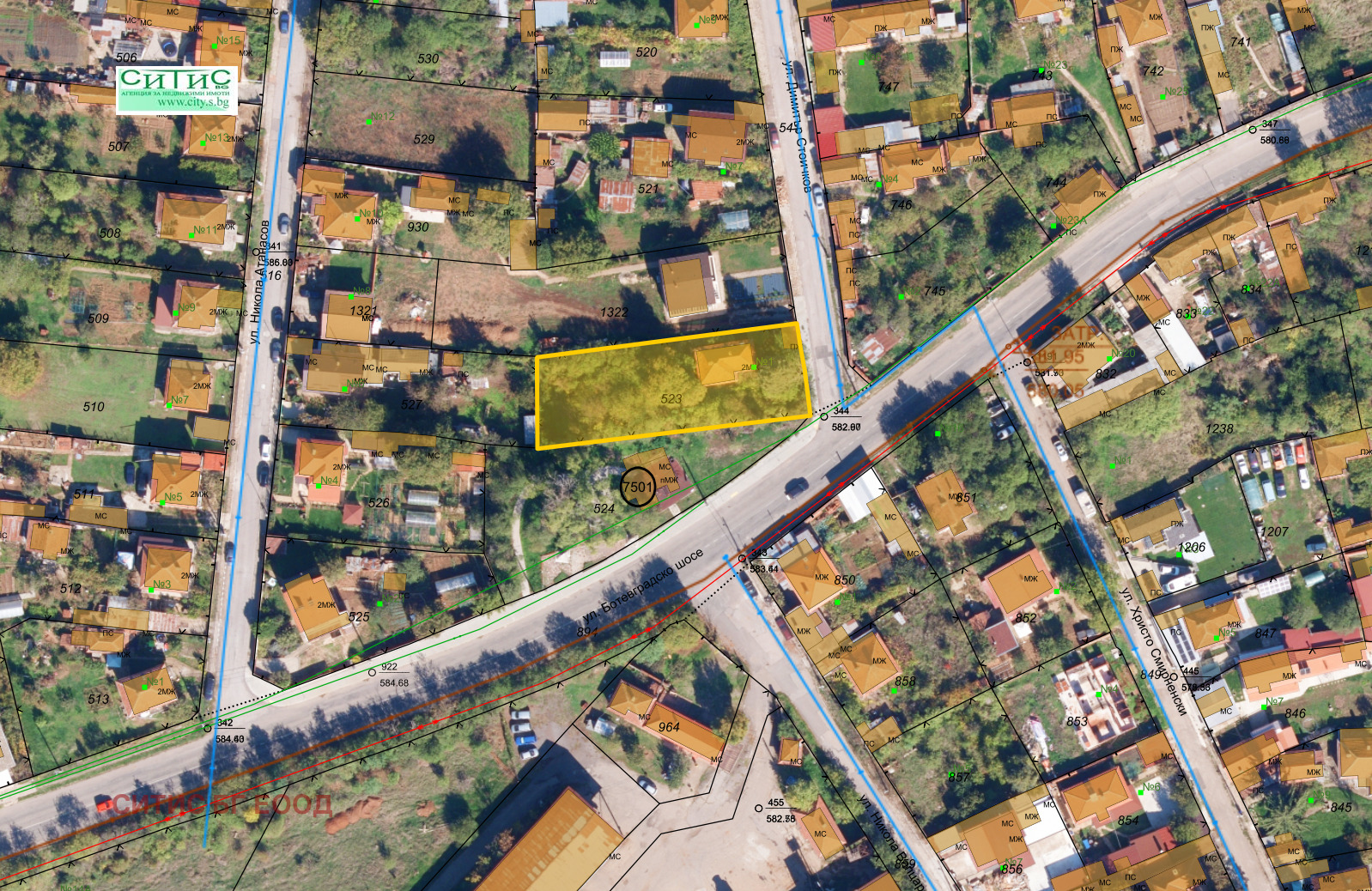 Продава ПАРЦЕЛ, гр. София, с. Яна