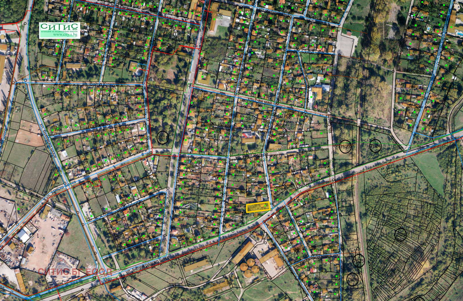 Продава ПАРЦЕЛ, гр. София, с. Яна, снимка 2 - Парцели - 56326782
