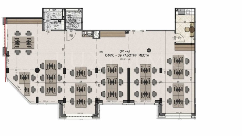 Продава ОФИС, гр. София, Лозенец, снимка 3 - Офиси - 48996609