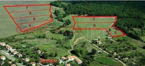 Продава ПАРЦЕЛ, с. Росен, област Бургас