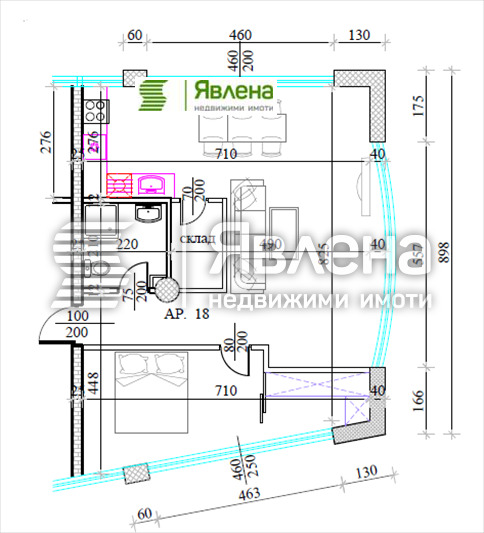 Eladó  1 hálószoba Sofia , Lozen , 85 négyzetméter | 48699843 - kép [5]