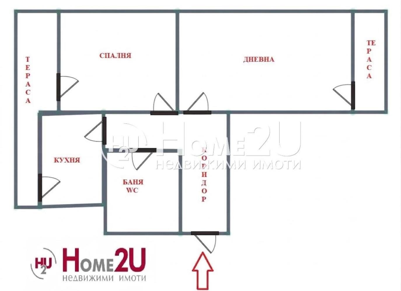 Продава 2-СТАЕН, гр. София, Сухата река, снимка 7 - Апартаменти - 55001481