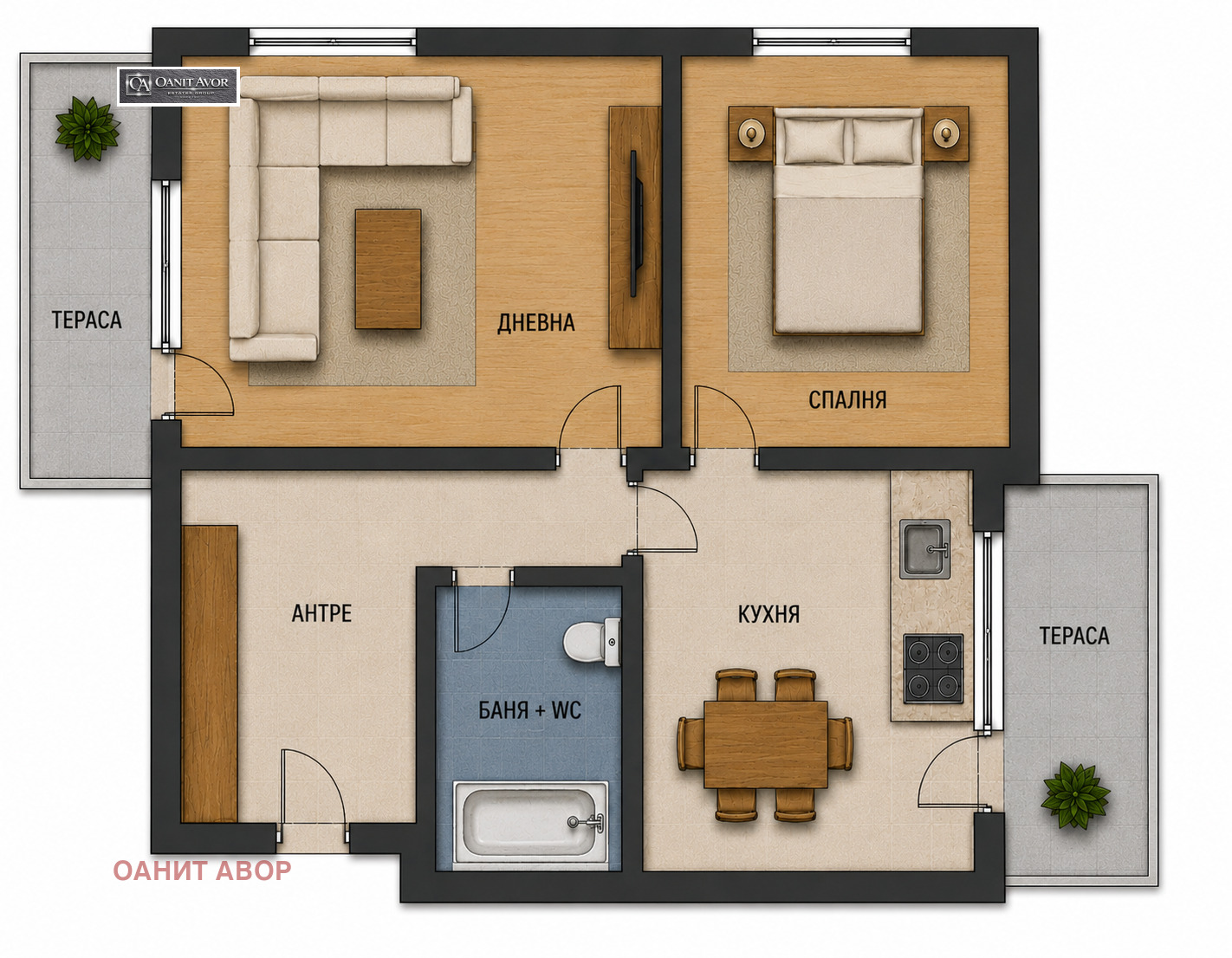 Продава 2-СТАЕН, гр. София, Изток, снимка 2 - Апартаменти - 55613371