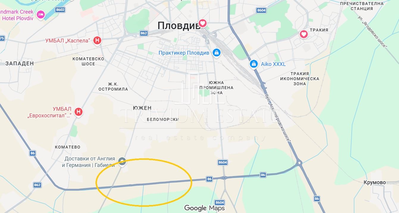 Продава ПАРЦЕЛ, гр. Пловдив, Южен