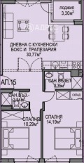 Продава  3-стаен град София , Обеля 2 , 86 кв.м | 23869906 - изображение [4]