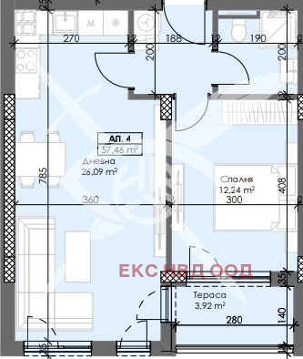 In vendita  1 camera da letto Plovdiv , Trakiia , 70 mq | 43764183