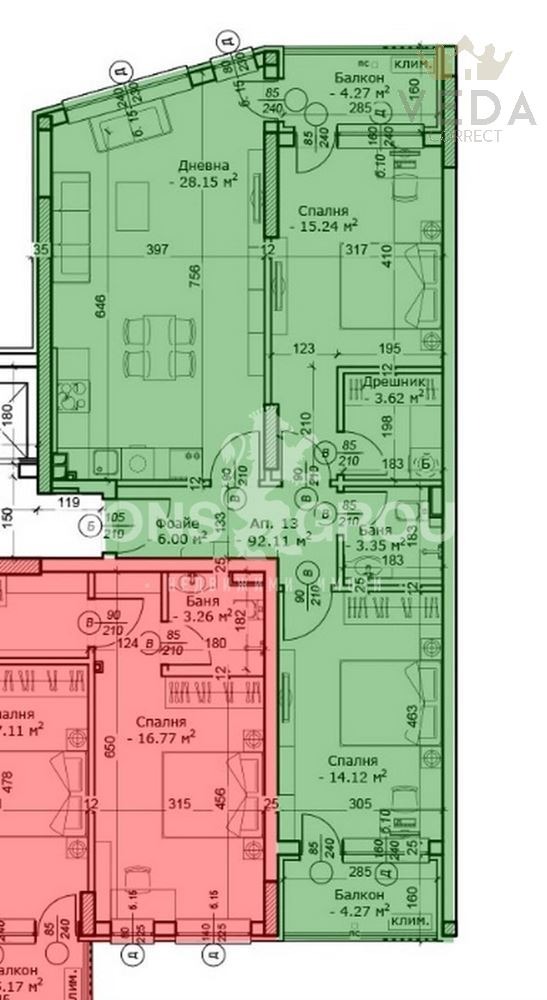 Продава 3-СТАЕН, гр. София, Манастирски ливади, снимка 2 - Aпартаменти - 47764525