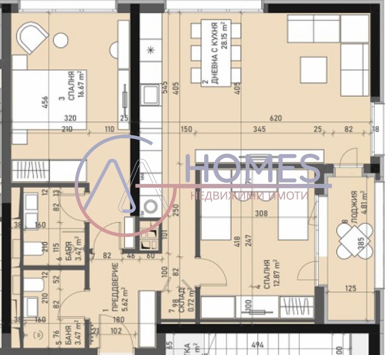 Продава 3-СТАЕН, гр. София, Банишора, снимка 4 - Апартаменти - 53826538