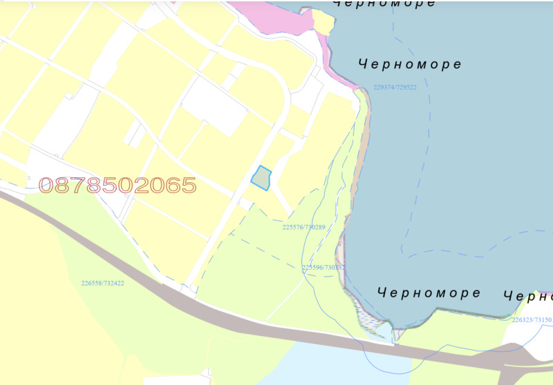 Продава ПАРЦЕЛ, гр. Бургас, Крайморие, снимка 2 - Парцели - 52809270