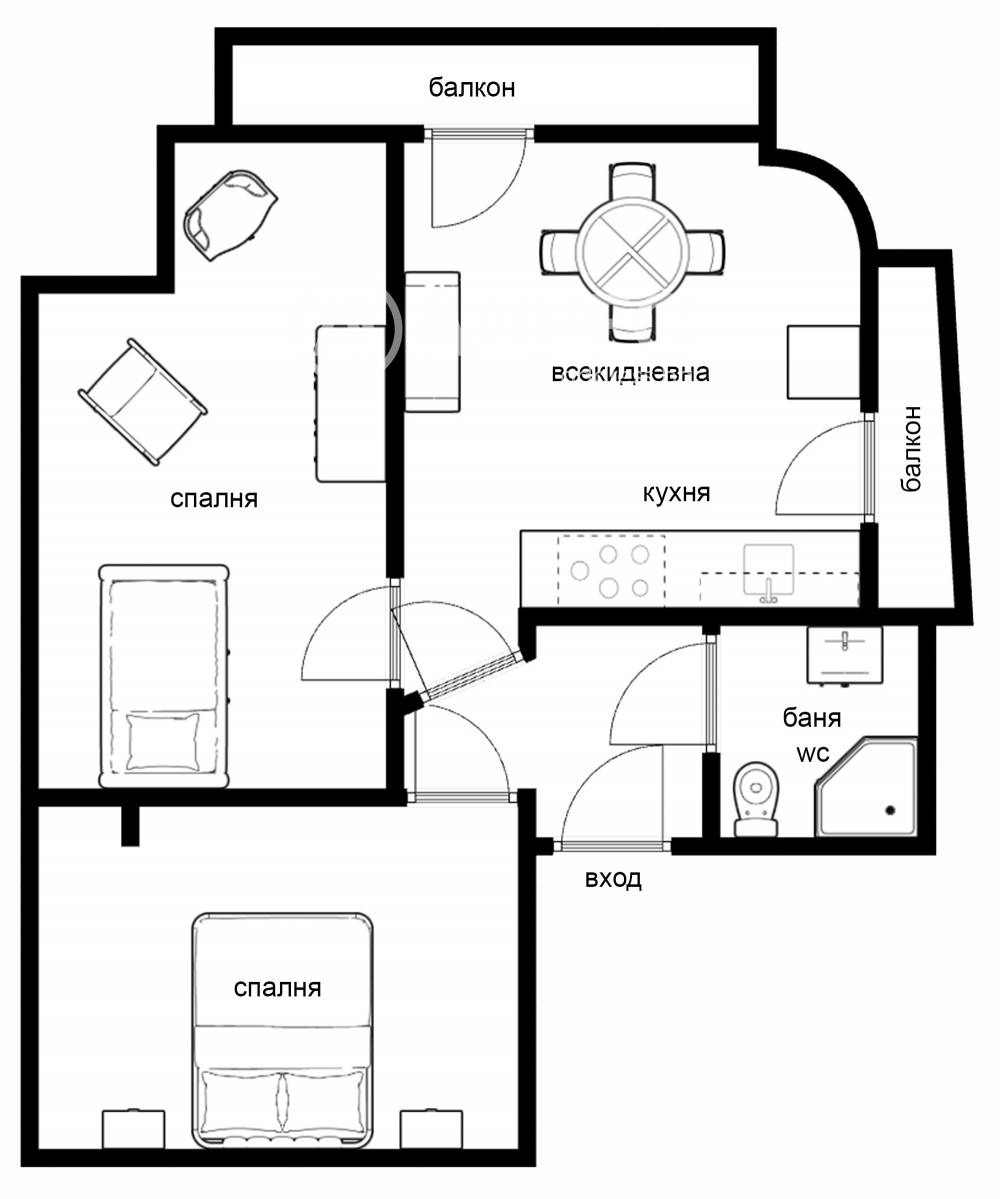 Продава 3-СТАЕН, гр. София, Дружба 1, снимка 4 - Апартаменти - 55638897