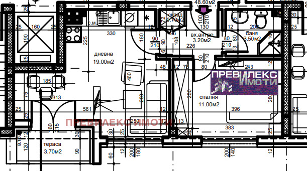 Продава  2-стаен град Пловдив , Христо Смирненски , 58 кв.м | 87991125