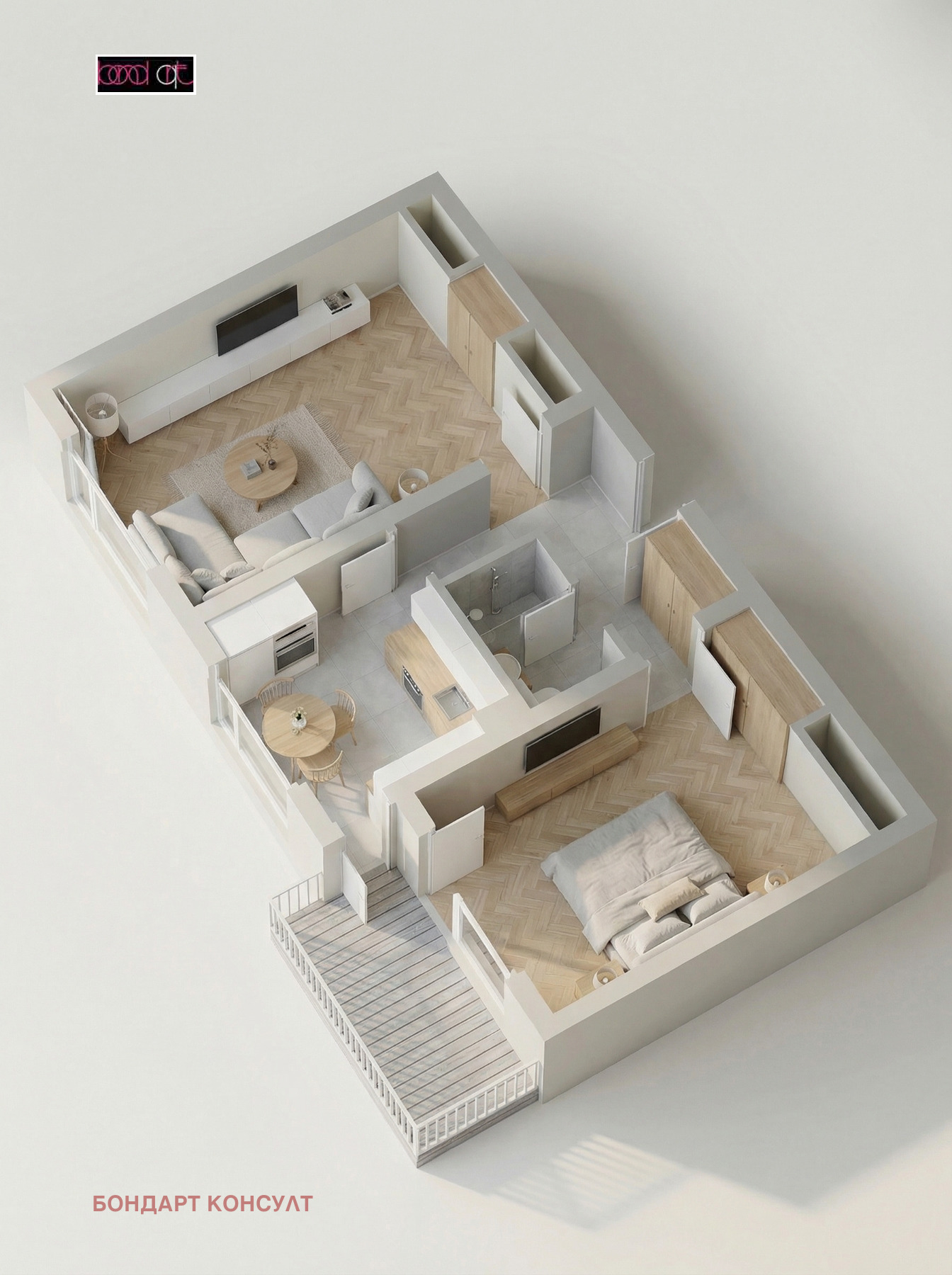 Продава 2-СТАЕН, гр. София, Света Троица