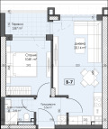 Продава 2-СТАЕН, град Пловдив, Гагарин • 72590 € / 141973.70 лв. • 10724614 2