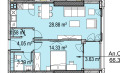 Продава  2-стаен град София , Дружба 1 , 80 кв.м | 62413313 - изображение [2]