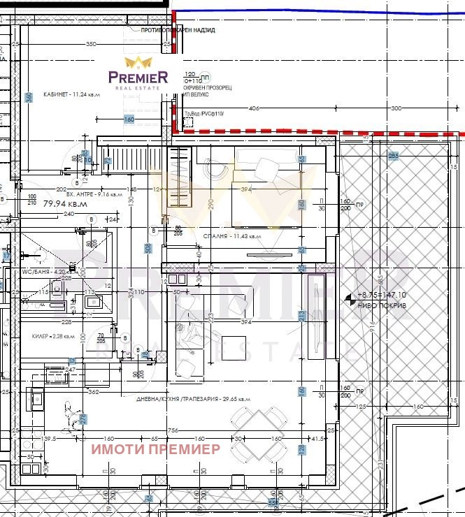 Продается  2 спальни Варна , Изгрев , 99 кв.м | 79243797 - изображение [2]